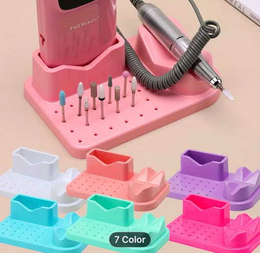 Organizador para drill y broca de manicura