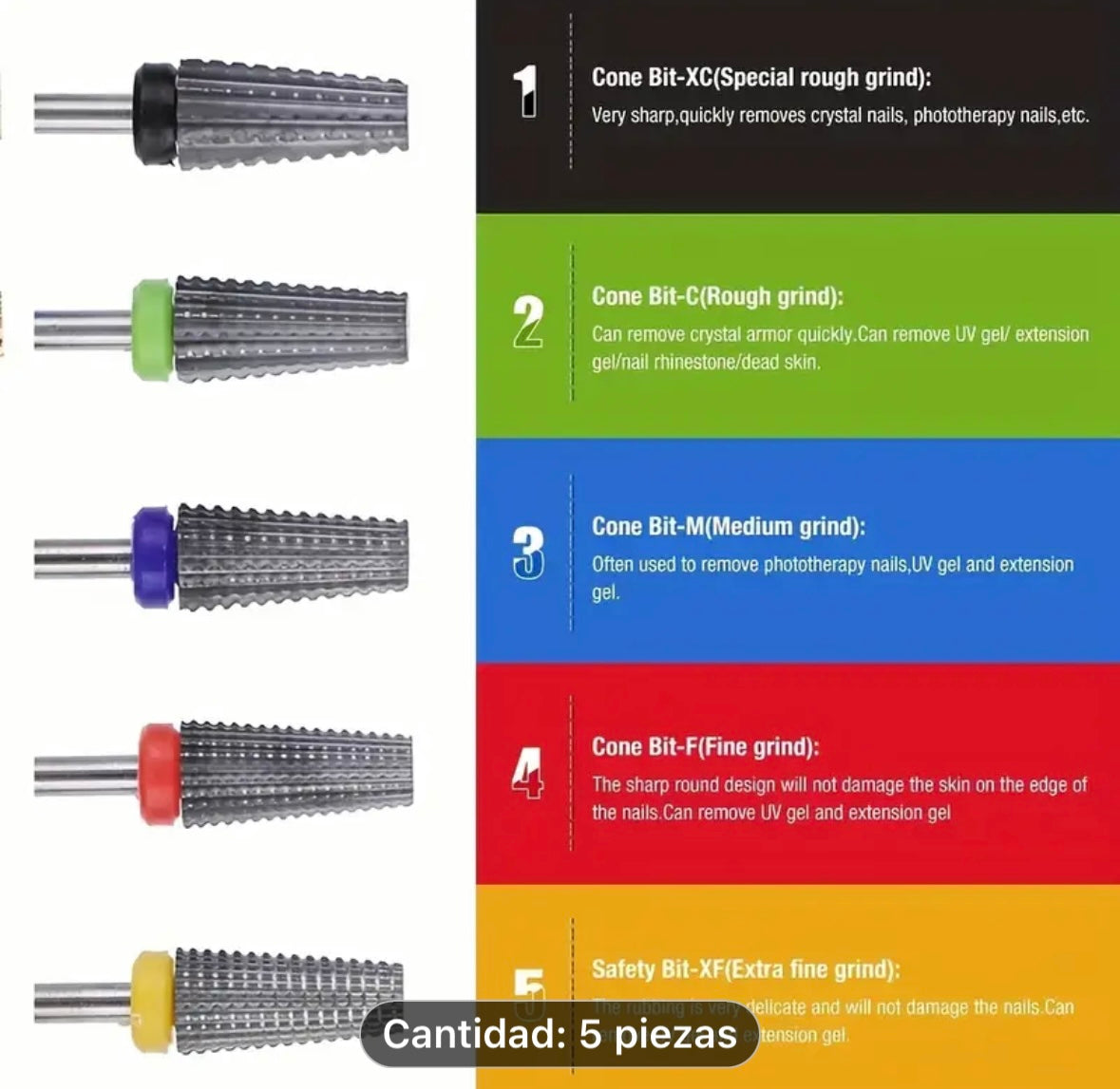Brocas de uñas