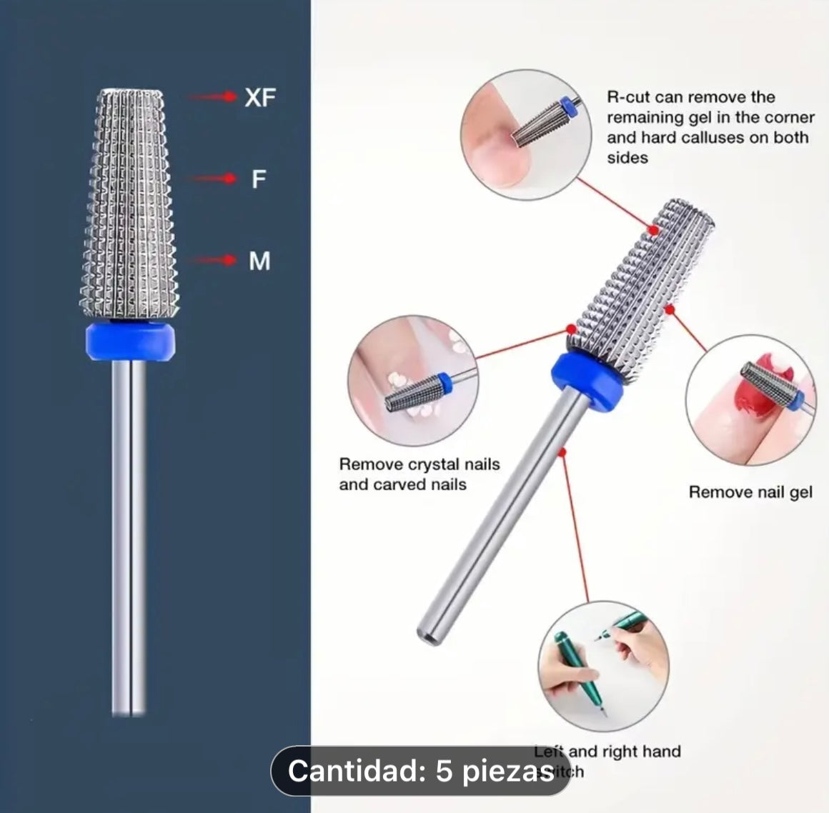 Brocas de uñas