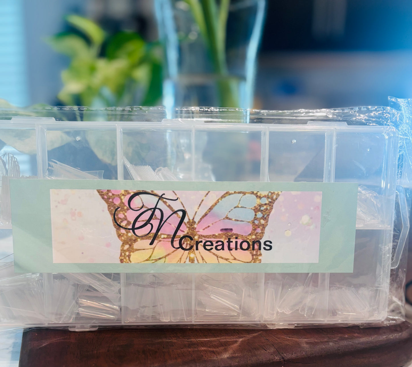Caja de uñas Coffin