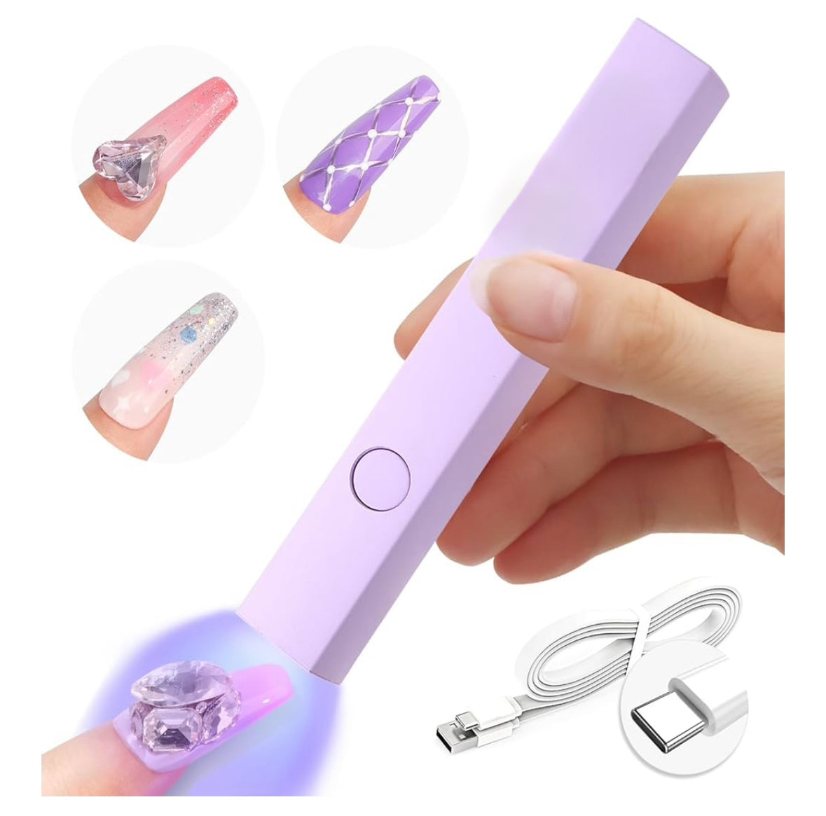 Mini Gel Nail Uv Light Portable