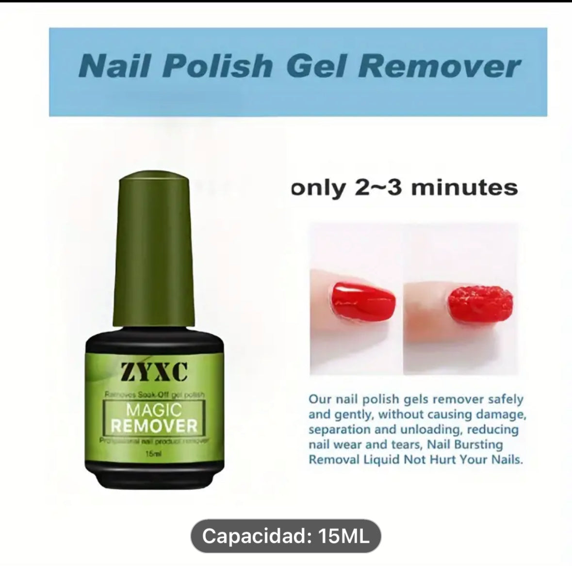 Nail Polish gel remover
