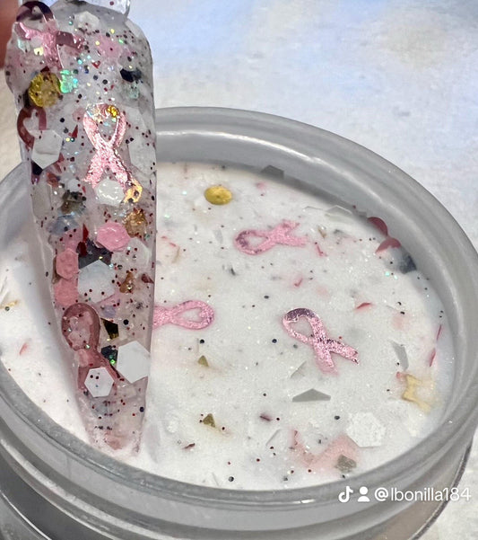 Glitter Mix Cancer Awarness #5
